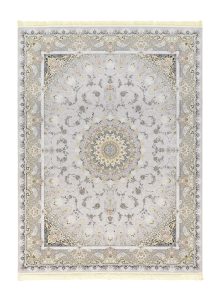 فرش ماشینی کلاسیک کد 120055 سیلور