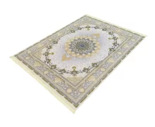 فرش ماشینی_کد 120061_کرم